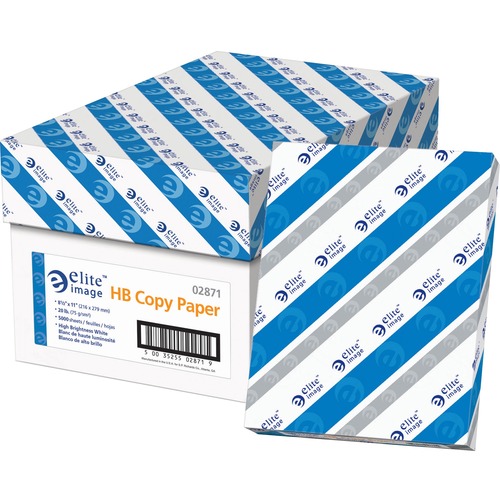 Elite Image HB Copy Paper - Letter - 8 1/2" x 11" - 20 lb Basis Weight - Smooth - 10 / Carton