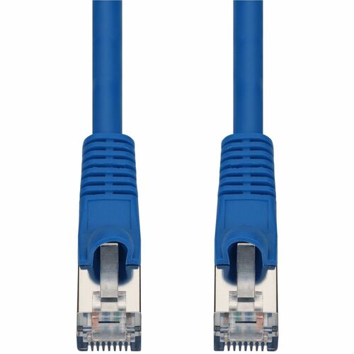 AddOn Cat.7 S/FTP Patch Network Cable - 15 ft Category 7 Network Cable for Network Device - First End: 1 x RJ-45 Network - Male - Second End: 1 x RJ-45 Network - Male - Patch Cable - Shielding - 24 AWG - Blue - 1