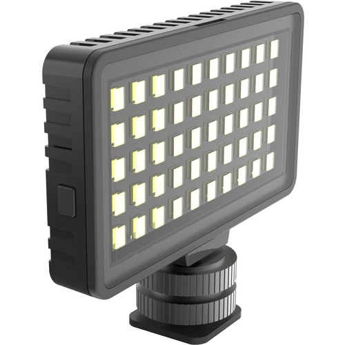 DigiPower InstaFame - Super Compact 50 LEDs Video Light - Shoe Mount - Black