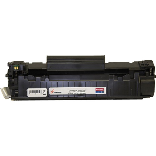 SKILCRAFT Remanufactured Laser Toner Cartridge 12X - Black - 1 Each - 4000 Pages