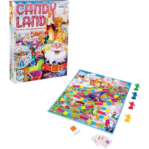 Hasbro Candy Land Game - 2 to 4 Players - 1 Each - Games - HSBA4813