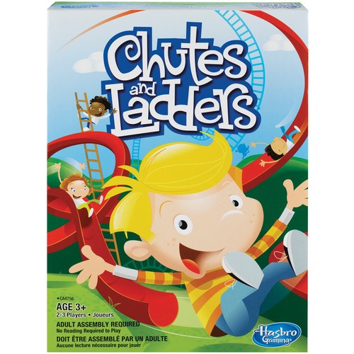 Hasbro Chutes and Ladders Game - 2 to 3 Players - 1 Each