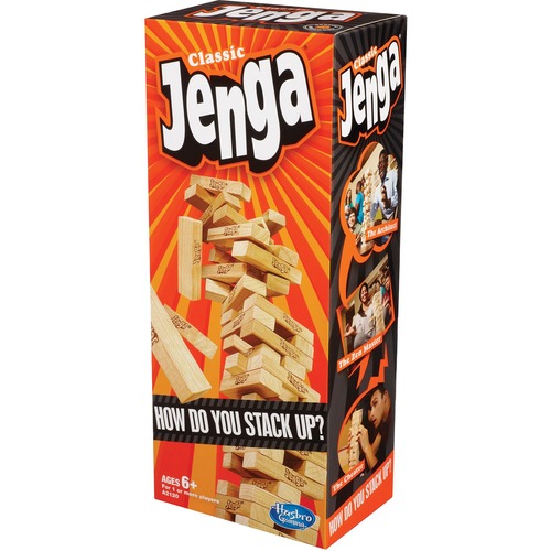 Hasbro Jenga Game - Skill Learning: Building - Games - HSBA2120