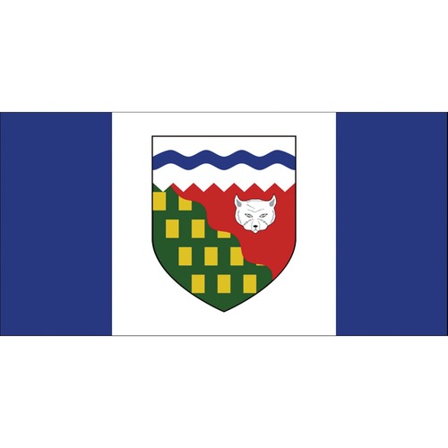 Flying Colours International State Flag - Canada - Northwest Territories - 72" x 36" - Fade Resistant - 200 Denier Nylon