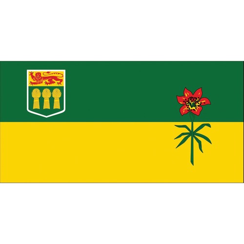 Flying Colours International State Flag - Canada - Saskatchewan - 72" x 36" - Fade Resistant - 200 Denier Nylon - Country Flags - FCI36007236