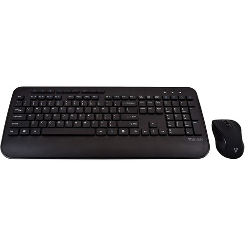 V7 CKW300USV7 PRO Wireless Keyboard and Mouse Combo - US Layout - V7 PRO Wireless Keyboard and Mouse Combo - US Layout