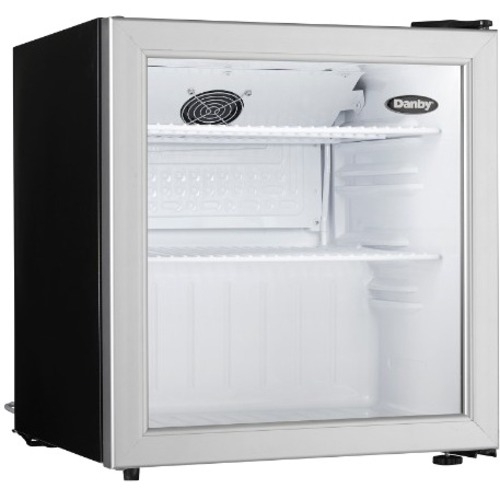 Danby 1.6 cu. ft. Compact Refrigerator - 1.60 ft³ - Reversible - 1.60 ft³ Net Refrigerator Capacity - LED Light