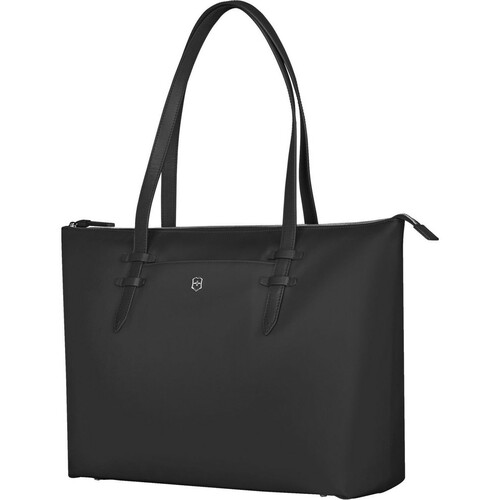 Victorinox Victoria 2.0 Carrying Case (Tote) for 16" Notebook - Black - Twill Nylon - Nylon Exterior Material - Shoulder Strap - 12.2" Height x 18.5" Width x 5.9" Depth