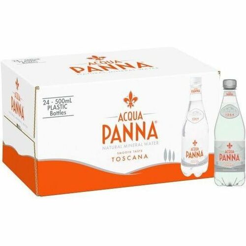 Acqua Panna Distilled Water - 16.90 fl oz (500 mL)Bottle - 24 / Case