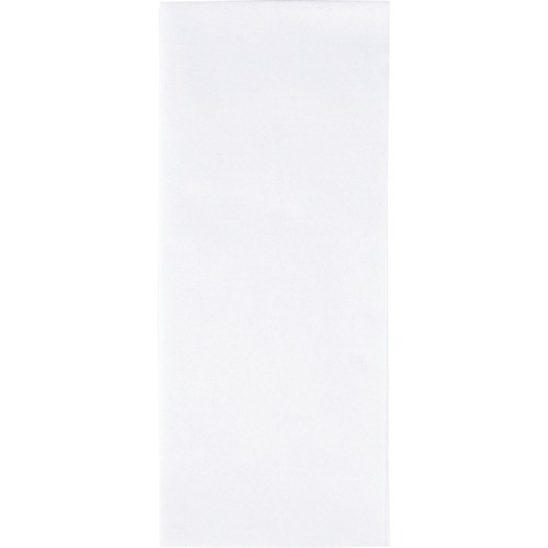 Linen-Like 10 in x 4.25 in White Dinner Napkins 300 ct. - 1/8 Fold - 17" Width x 20" Length - White - Air-laid Paper - 75/Pack - 4 / Case