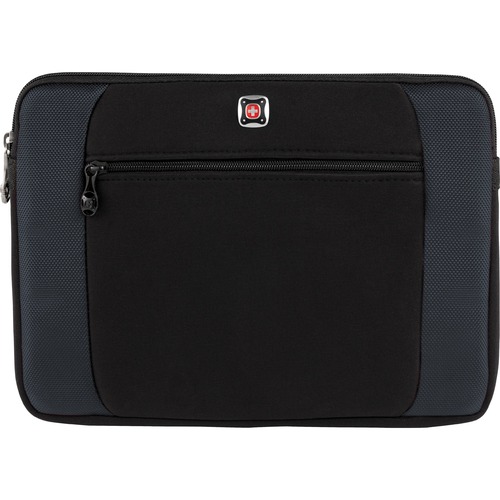 SwissGear Lunar Carrying Case (Sleeve) for 10.2" Apple iPad Notebook - Black - Damage Resistant, Scratch Resistant - Polyester Body - 8.6" Height x 11.5" Width x 0.8" Depth - 1 Pack