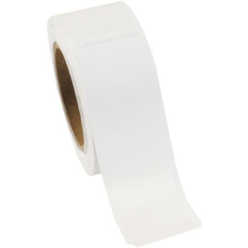 Hoffmaster 1.5 in x 4.25 in Wrap'nRoll White Adhesive Napkin Bands 5000 ct. - 5000 Carton - White - Paper