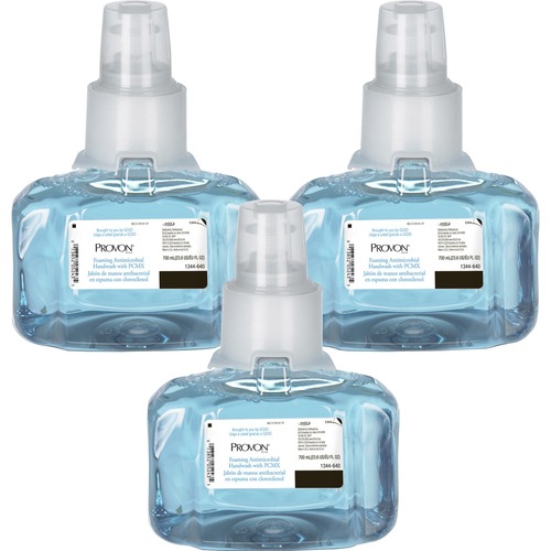 Provon Foaming Antimicrobial Handwash with PCMX - Floral ScentFor - 23.7 fl oz (700 mL) - Pump Bottle Dispenser - Kill Germs, Bacteria Remover - Hand - Triclosan-free, Pleasant Scent - 3 / Carton