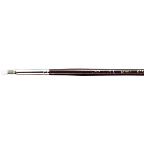 Heinz Jordan White Taklon Shader Brush - Angular - 1 Brush(es) - 0.13" (3.18 mm) Bristle