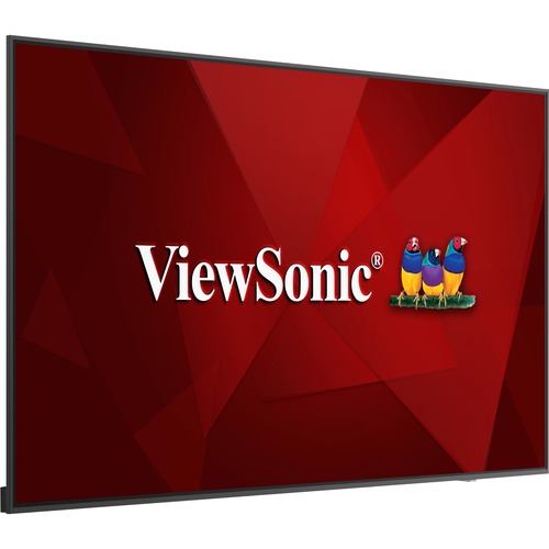 ViewSonic CDE7520 75" 4K Premium Commercial Display - 75" LCD - 16 GB - 3840 x 2160 - Direct LED - 450 Nit - 2160p - HDMI - USB - SerialEthernet - Energy Star