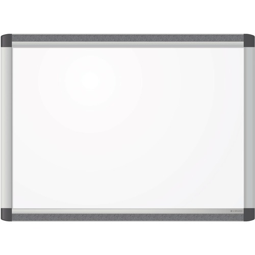 U Brands PINIT Magnetic Dry Erase Board - 17" (1.4 ft) Width x 23" (1.9 ft) Height - White Painted Steel Surface - Silver Aluminum Frame - Rectangle - Horizontal/Vertical - Magnetic - 1 Each