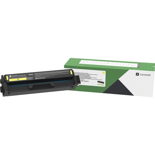 Picture of Lexmark Unison Original Extra High Yield Laser Toner Cartridge - Yellow - 1 Each