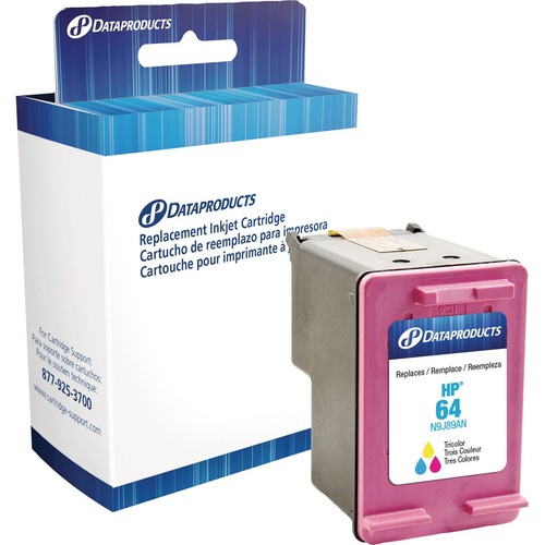 Dataproducts Remanufactured Ink Cartridge - Alternative for HP 64XL - Tri-color - Inkjet - 1 Each