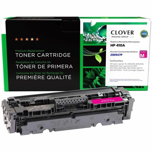 CIG Remanufactured Laser Toner Cartridge 410A (HP 410A, HP CF413A) - Magenta - 1 / Each - 2300 Pages