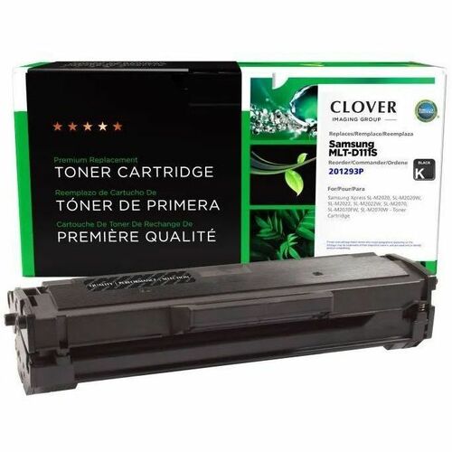 CIG 201293P Remanufactured Standard Yield Laser Toner Cartridge - Single Pack MLT-D111S - Black - 1 Each - 1000 Pages