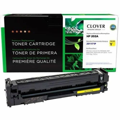 Office Depot Remanufactured Yellow Toner Cartridge for HP CF502A (HP