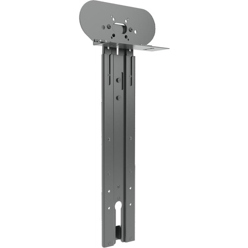 Chief Shelves Series Low-Profile Shelf for 62"- 100" AV Displays - Black - Adjustable Height - 100" Screen Support - 10 lb Load Capacity