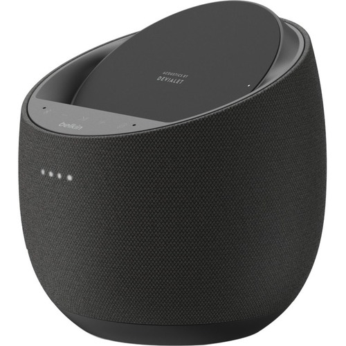 Belkin SOUNDFORM ELITE G1S0001TT-BLKV2 Bluetooth Smart Speaker - 90 W RMS - Google Assistant Supported - Black - 40 Hz to 20 kHz - Wireless LAN