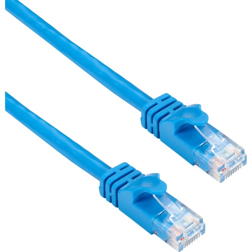 Black Box GigaTrue Cat.6a UTP Patch Network Cable - 3 ft Category 6a Network Cable for Network Device - First End: 1 x RJ-45 Network - Male - Second End: 1 x RJ-45 Network - Male - Patch Cable - Gold Plated Contact - CM - 26 AWG - Blue