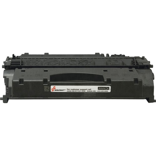 SKILCRAFT Remanufactured Laser Toner Cartridge 501X, 507X (CE400X) - Black - 1 Each - 11000 Pages