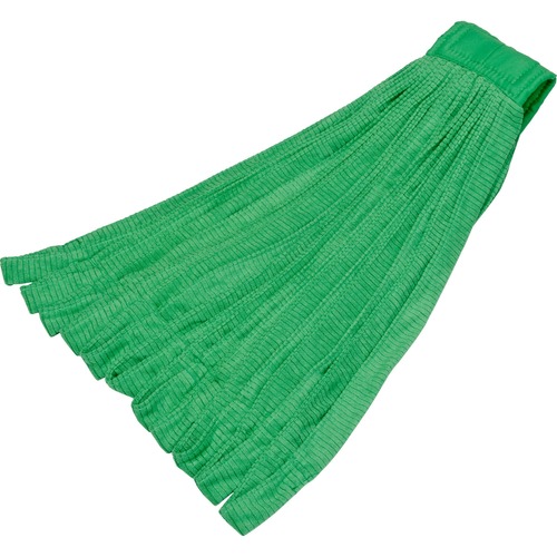 SKILCRAFT® Microfiber Tube Mophead - Large - MicroFiber, Polyester, Nylon - 1 Each