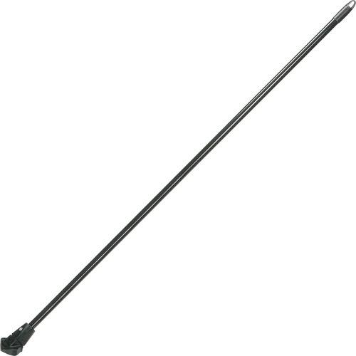 SKILCRAFT® FlexSweep Handle - 59" Length x 1.13" Diameter - Black - Steel, Elastomer - 1 Each