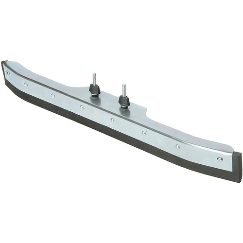 SKILCRAFT® FlexSweep Squeegee - 3" Height x 2.5" Width x 24" Length - Heavy Duty, Changeable Blade, Durable - Black, Silver - 1Each