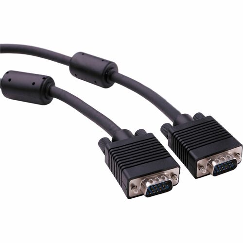 Axiom SVGA Monitor Cable M/M 6ft - 6 ft VGA Video Cable for Monitor, Video Device - First End: 1 x 15 pin D-Sub VGA - Male - Second End: 1 x 15 pin D-Sub VGA - Male - Supports up to 800 x 600 - Shielding - Gold Plated Connector