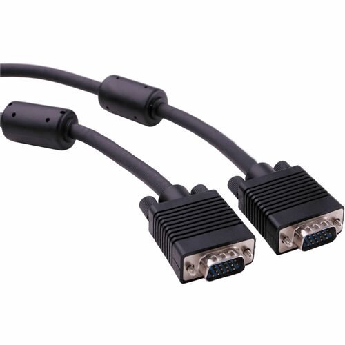 Axiom SVGA Monitor Cable M/M 3ft - 3 ft SVGA Video Cable for Monitor - First End: 1 x HD-15 SVGA - Male - Second End: 1 x HD-15 SVGA - Male - Shielding - Gold Plated Connector