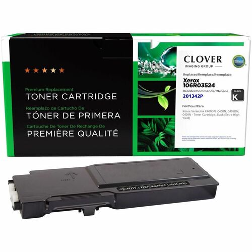 CIG Remanufactured Extra High Yield Laser Toner Cartridge 106R03524 - Black - 1 Each - 10,500 Pages