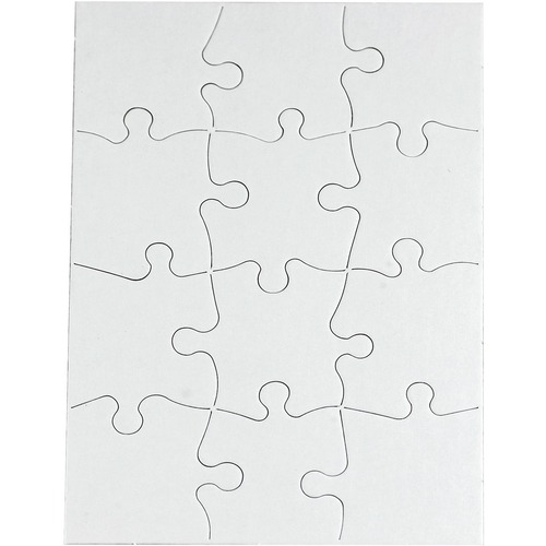 Hygloss Compoz-A-Puzzle - 12 Piece