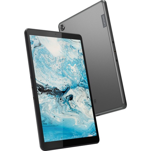 Lenovo Smart Tab M8 Tablet - 8" - Quad-core (4 Core) 2 GHz - 2 GB RAM - 16 GB Storage - Android 9.0 Pie - Iron Gray - MediaTek Helio A22 SoC - Upto 128 GB microSD Supported - 1280 x 800 - In-plane Switching (IPS) Technology Display - 2 Megapixel Front Cam