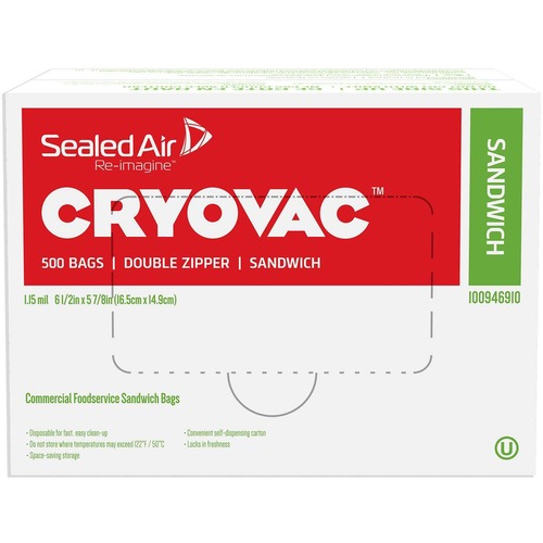 Picture of CRYOVAC Resealable Sandwich Bags