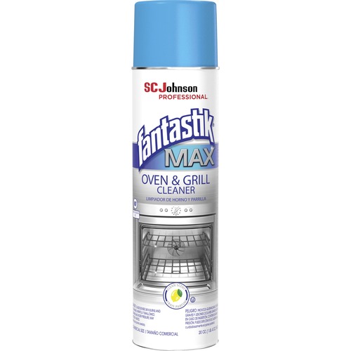 fantastik® Oven/Grill Cleaner - Ready-To-Use Aerosol - 20 fl oz (0.6 quart) - Pleasant Scent - 1 Each - Clear