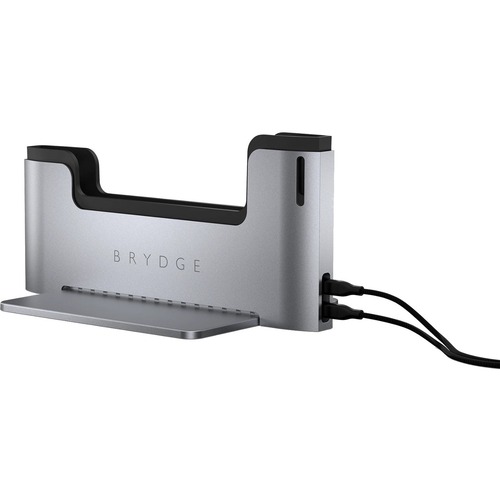 Brydge MacBook Vertical Dock - for Notebook - USB 3.0 Type C - 2 x USB Ports - USB Type-C - Thunderbolt - Docking