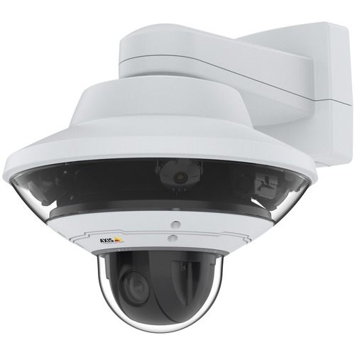 AXIS Q6010-E 60 Hz 5 Megapixel Outdoor Network Camera - Color - Dome - TAA Compliant - H.264, H.264 (MPEG-4 Part 10/AVC), H.264 (MP), H.264 HP, H.265, H.265 (MPEG-H Part 2/HEVC), H.265 (MP) - 2592 x 1944 - 2.80 mm Fixed Lens - RGB CMOS - Corner Mount, Bra