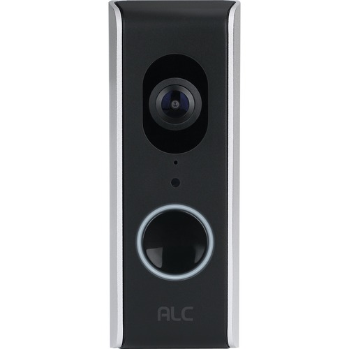 ALC Security 1080P Full HD WiFi Video Doorbell with 2-Way Audio - Wireless - Wireless LAN - Black