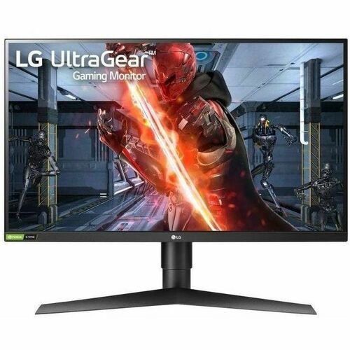 LG UltraGear 27GN75B-B 27" Class Full HD Gaming LCD Monitor - 16:9 - Black, Red - 27" Viewable - In-plane Switching (IPS) Technology - 1920 x 1080 - 16.7 Million Colors - FreeSync - 400 Nit Minimum, Typical - 1 ms - GTG (Fast) Refresh Rate - HDMI - Displa