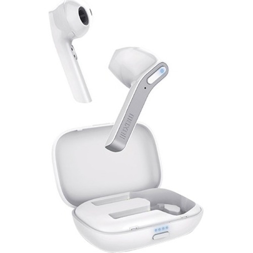 Maxell Jelleez Earset - True Wireless - Bluetooth - Earbud - In-ear - White