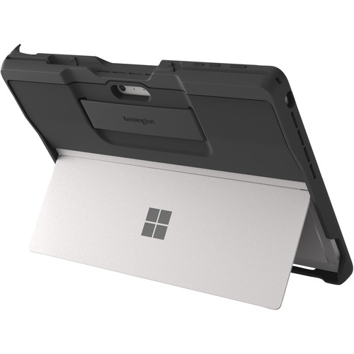 Kensington BlackBelt Rugged Carrying Case Microsoft Surface Pro 7, Surface Pro 6, Surface Pro (5th Gen), Surface Pro 4 Tablet - Black - TAA Compliant - Drop Resistant - Hand Strap - 1 Pack
