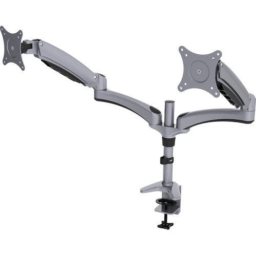 DAC Duo Plus MP-207 Mounting Arm for Monitor - Silver - 2 Display(s) Supported - 27" Screen Support - 1 Each