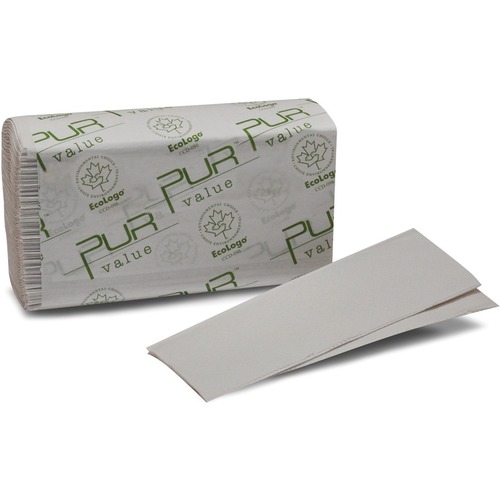 Pur Value Pur Econo Hand Towels - Multifold - White - 16 / Box = VPU102542