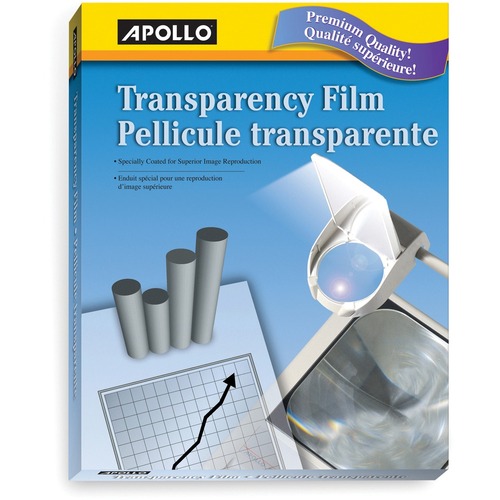 Apollo, Transparency Film, EMPTY, 50 / Box