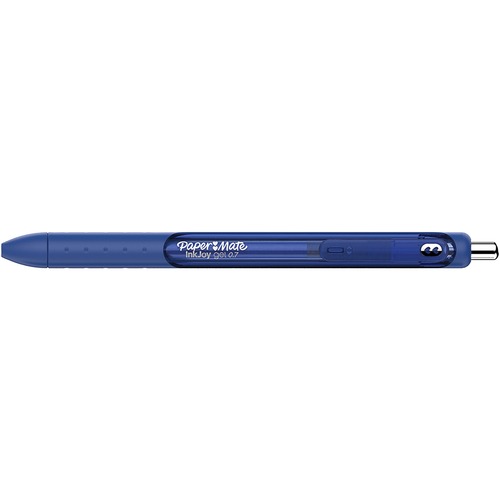 Paper Mate InkJoy® Gel Retractable Ballpoint Pens - 0.7 mm Pen Point Size - Retractable - Blue Gel-based Ink - 1 Each -  - PAP1953046