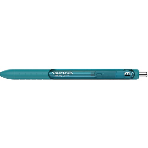Paper Mate InkJoy® Gel Retractable Ballpoint Pens - 0.7 mm Pen Point Size - Retractable - Teal Gel-based Ink - 1 Each = PAP1953518